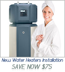 new water heater installation